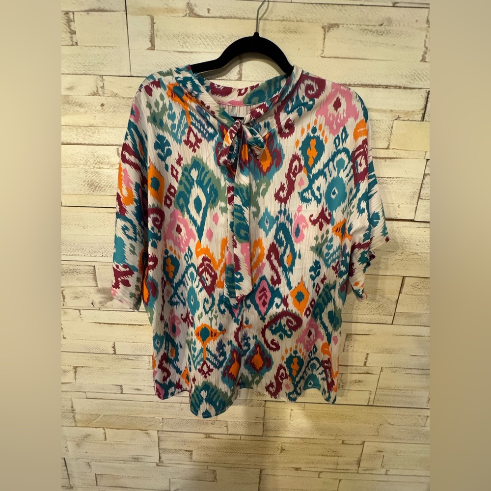 2for$20-Colorful Patterned Women's Top